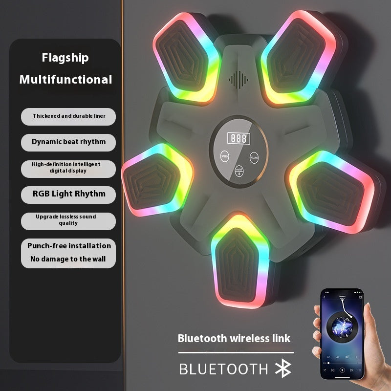 New Smart Bluetooth Music Sports Fitness Machine – Interactive Home Training Boxing Wall Target