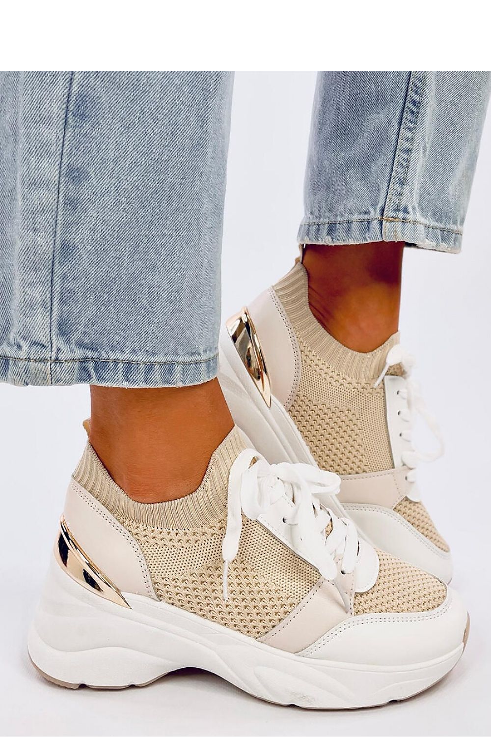  Wedge heel sneakers model 192612 Inello 