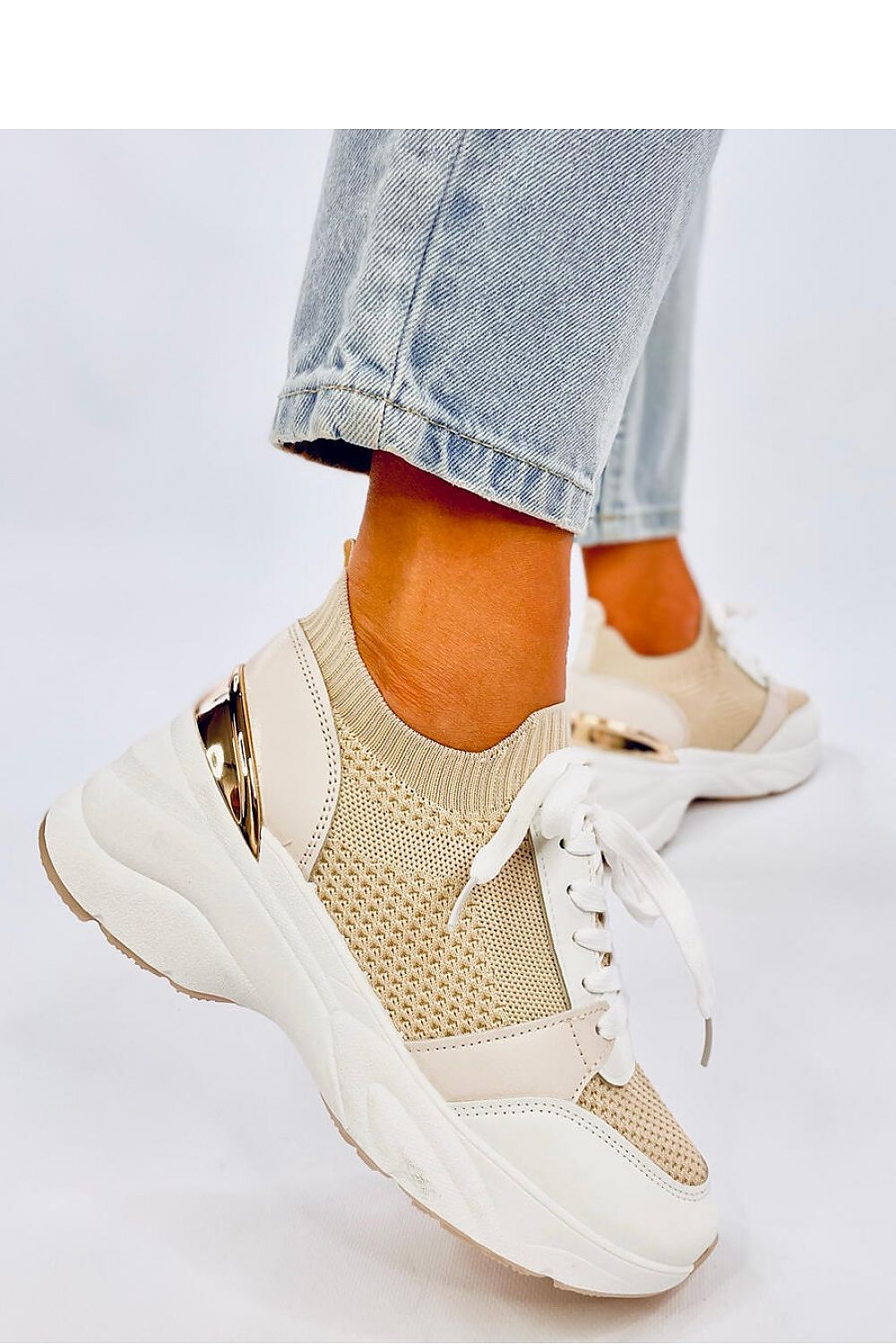  Wedge heel sneakers model 192612 Inello 