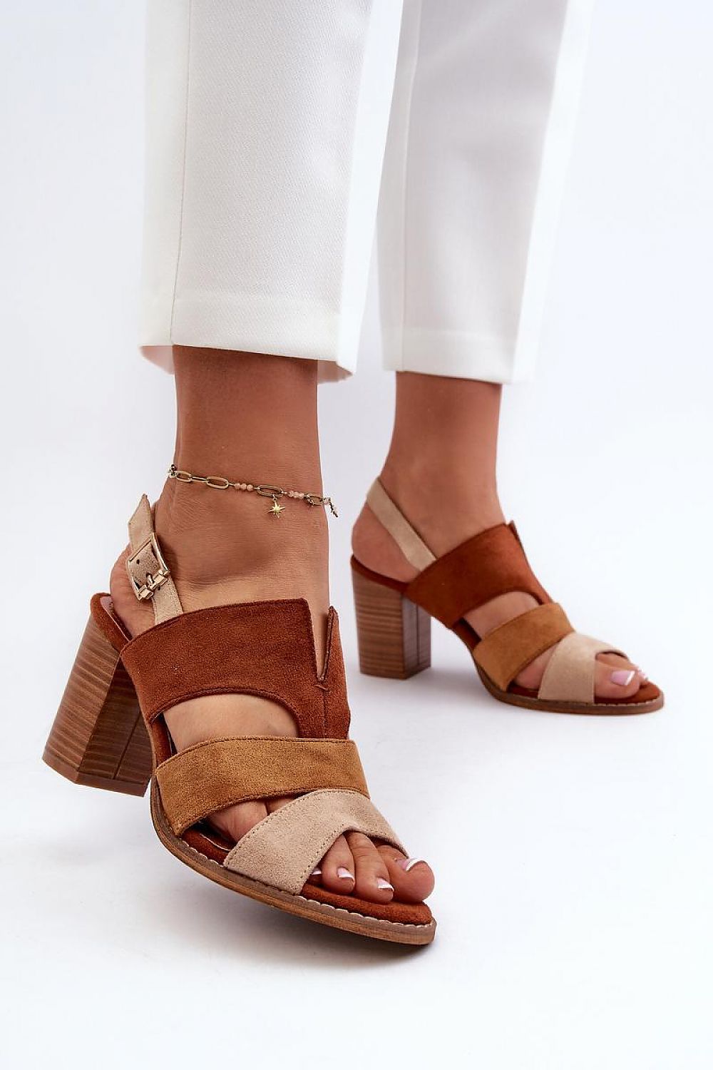  Heel sandals model 196629 Step in style 