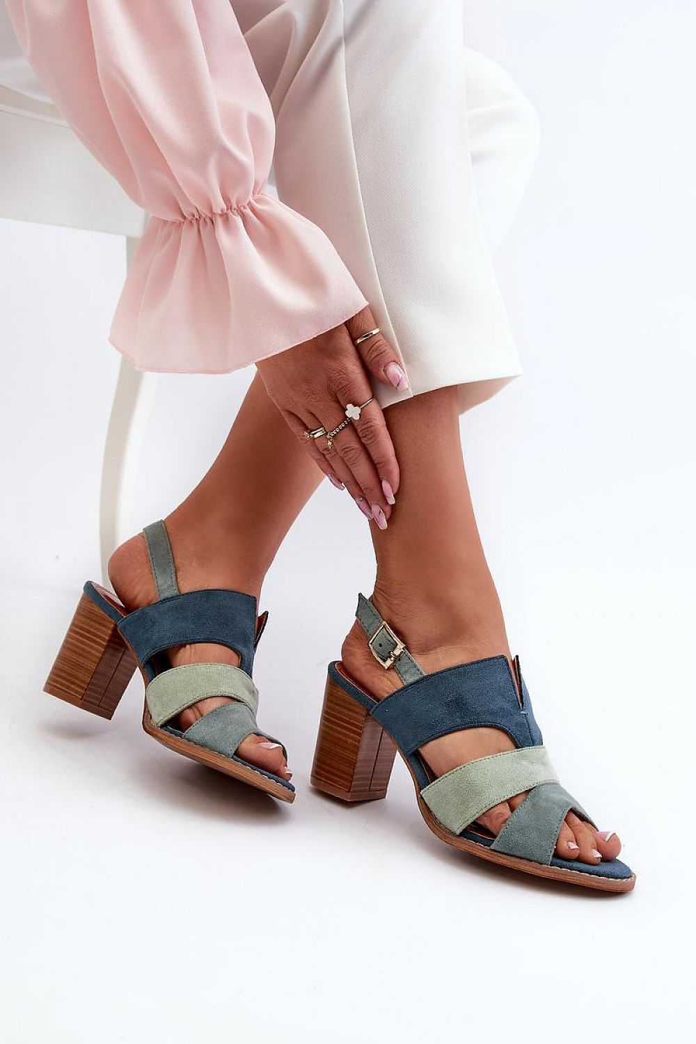  Heel sandals model 196630 Step in style 