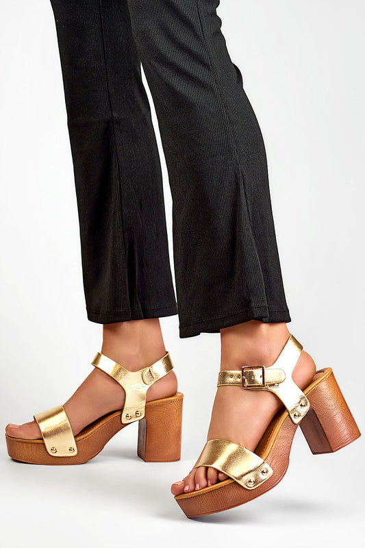  Heel sandals model 196986 PRIMO 