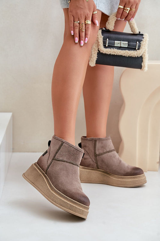 Snow boots Step in style brown