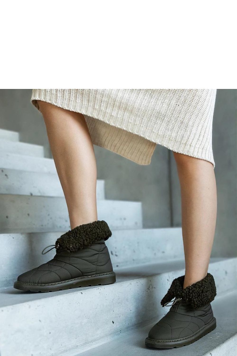 Snow boots Solea green