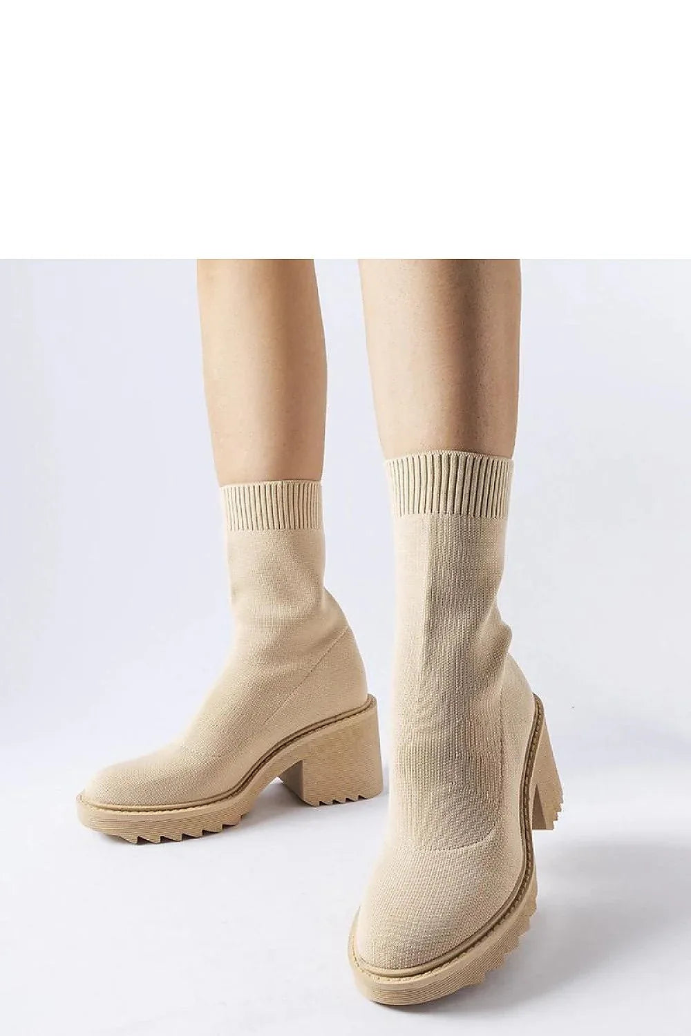 Heel boots Solea beige