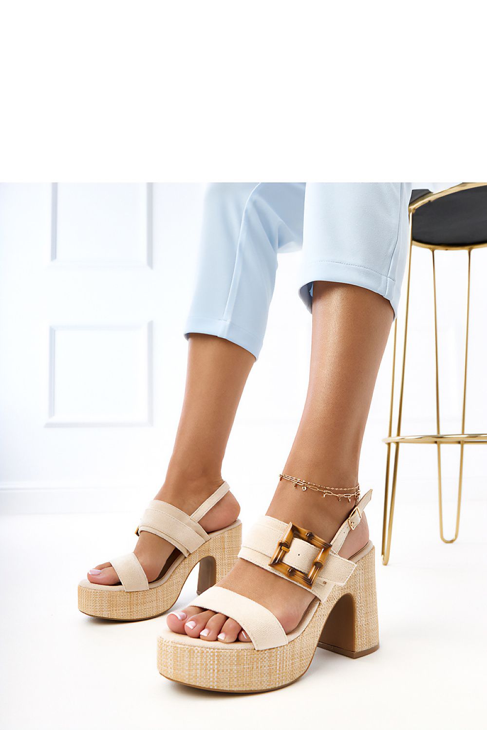  Heel sandals model 215594 PRIMO 