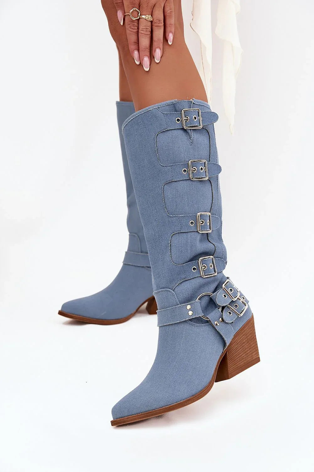 Heel boots Step in style blue