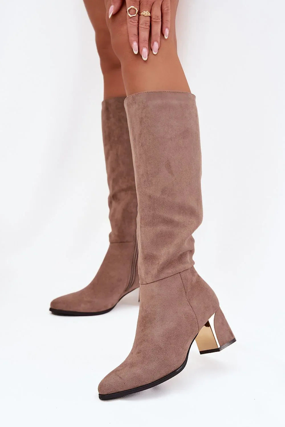 Heel boots Step in style beige