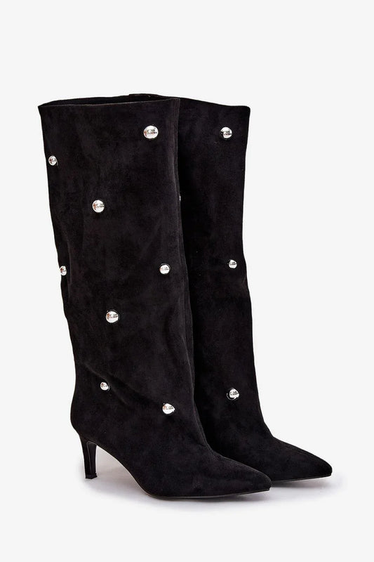 Heel boots Step in style black