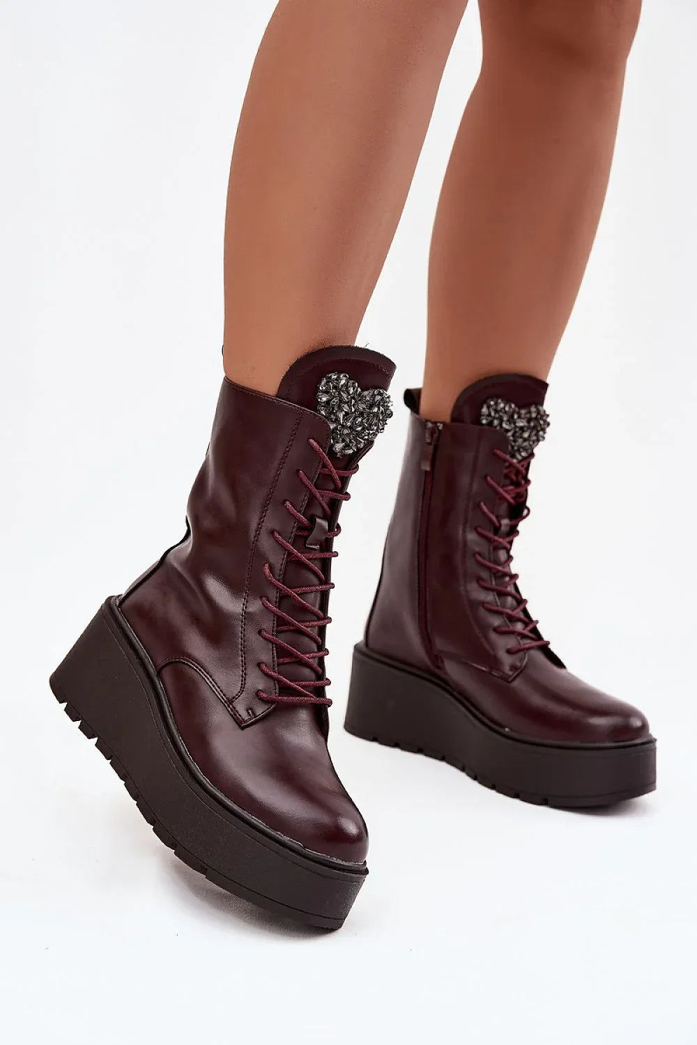 Buskin boots Step in style red