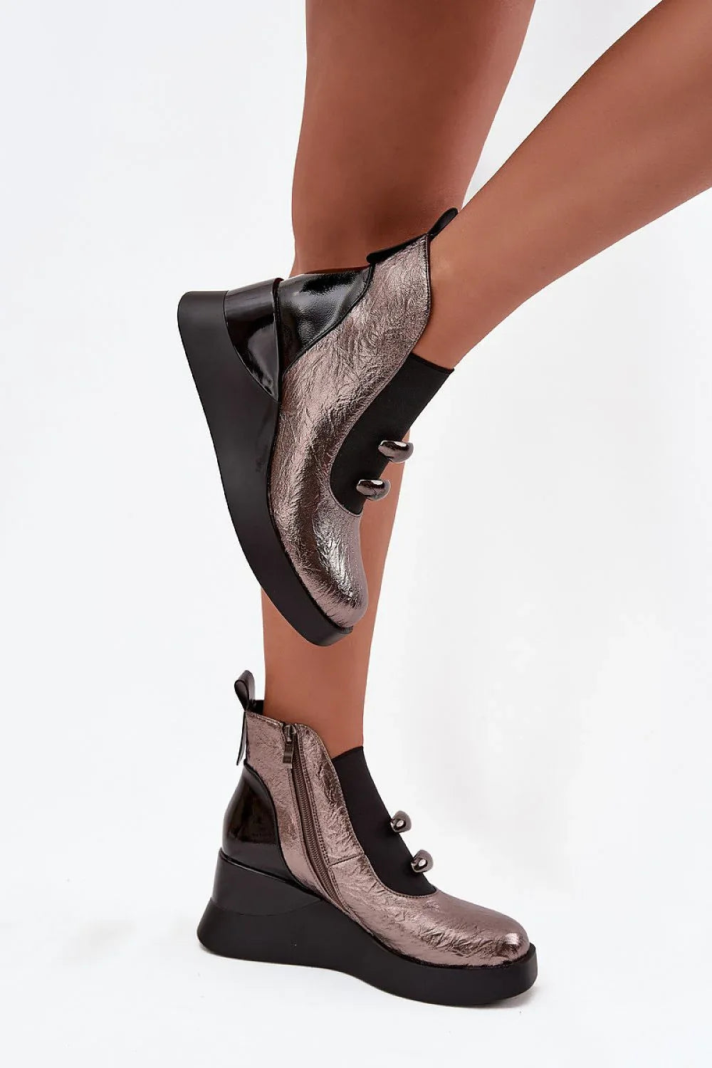 Buskin boots Step in style