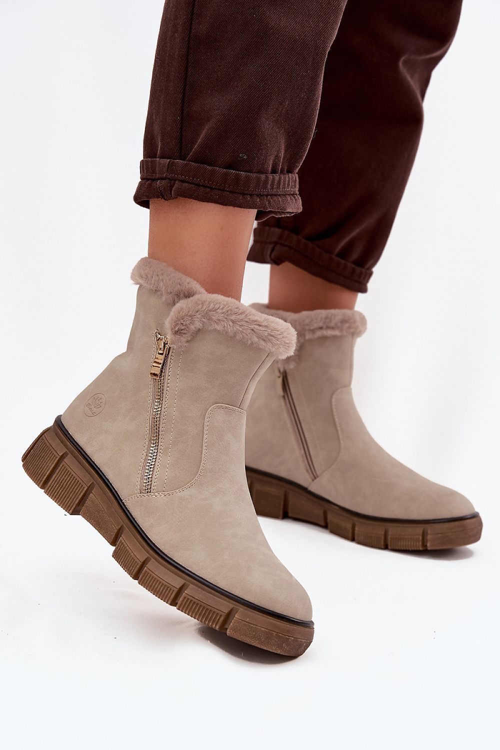 Snow boots Step in style beige 2