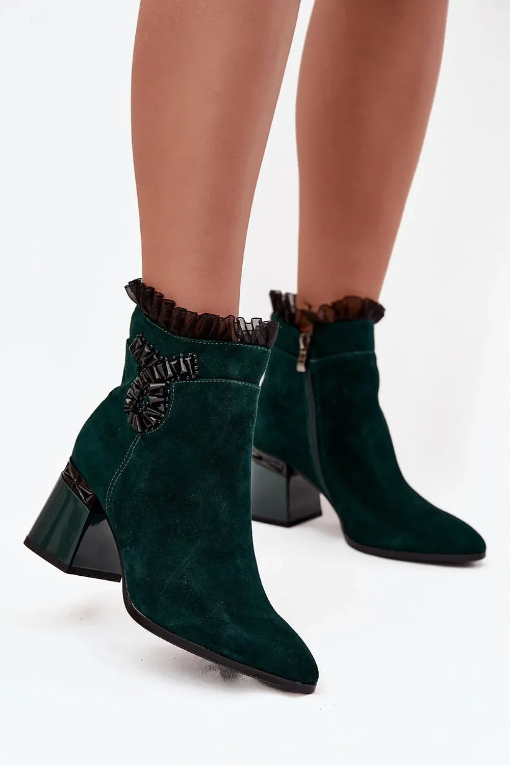Heel boots Step in style