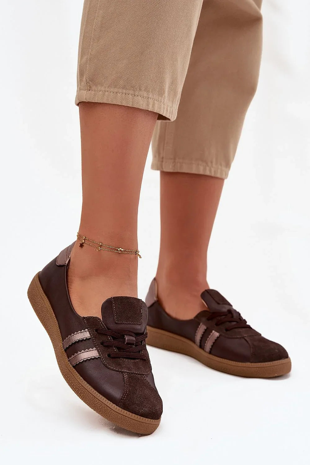 Half shoes Step in style brown