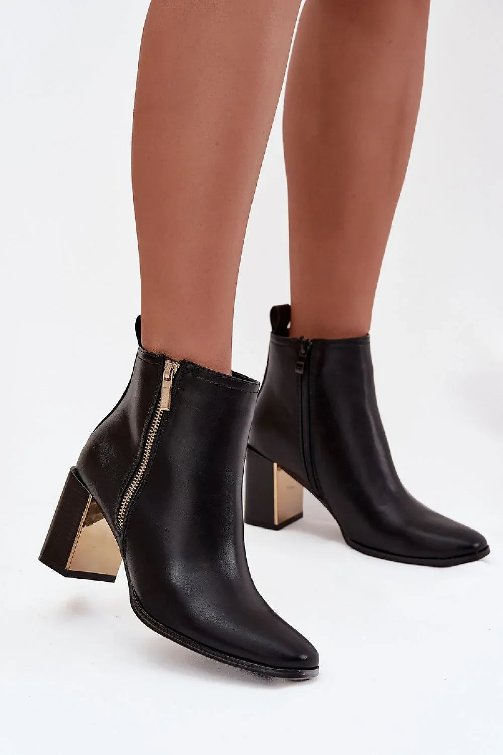 Heel boots Step in style black