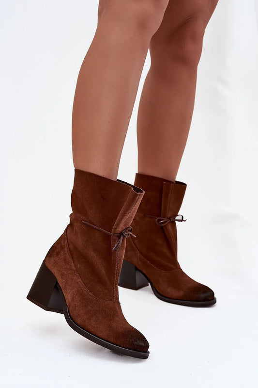 Heel boots Step in style brown