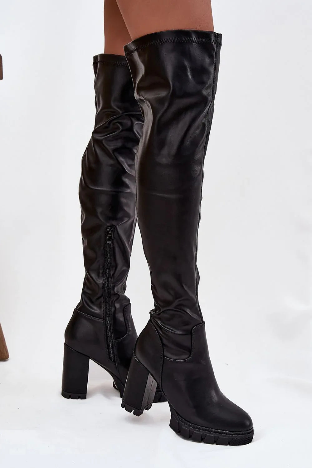 Heel boots Step in style black