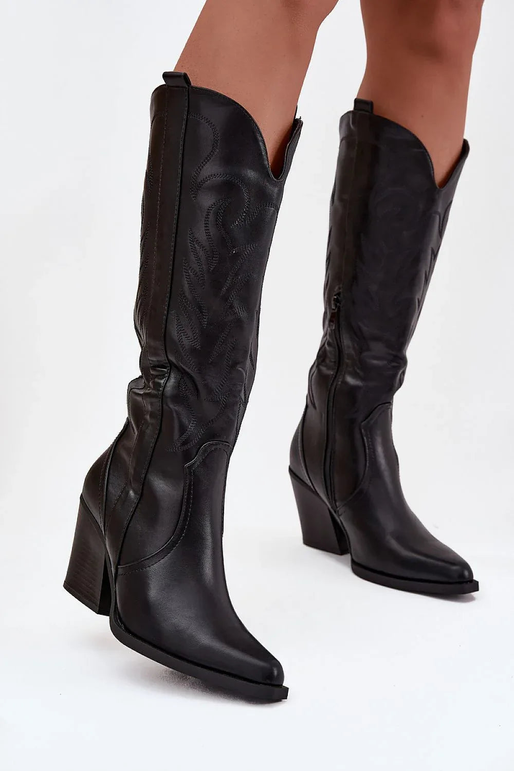 Heel boots Step in style black