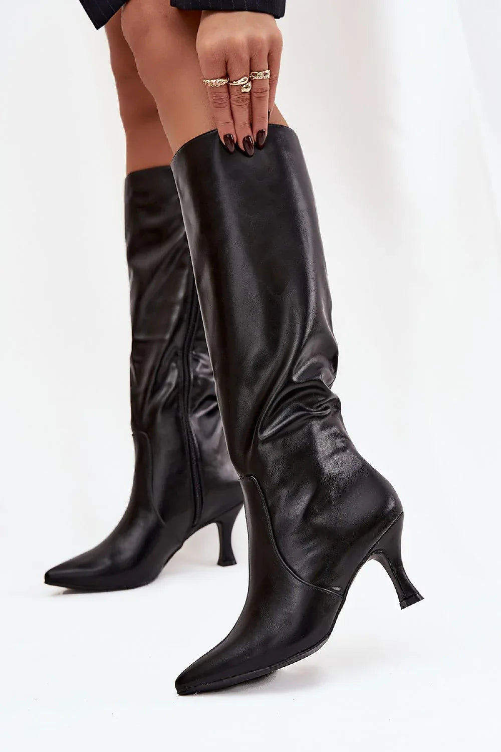 Heel boots Step in style black