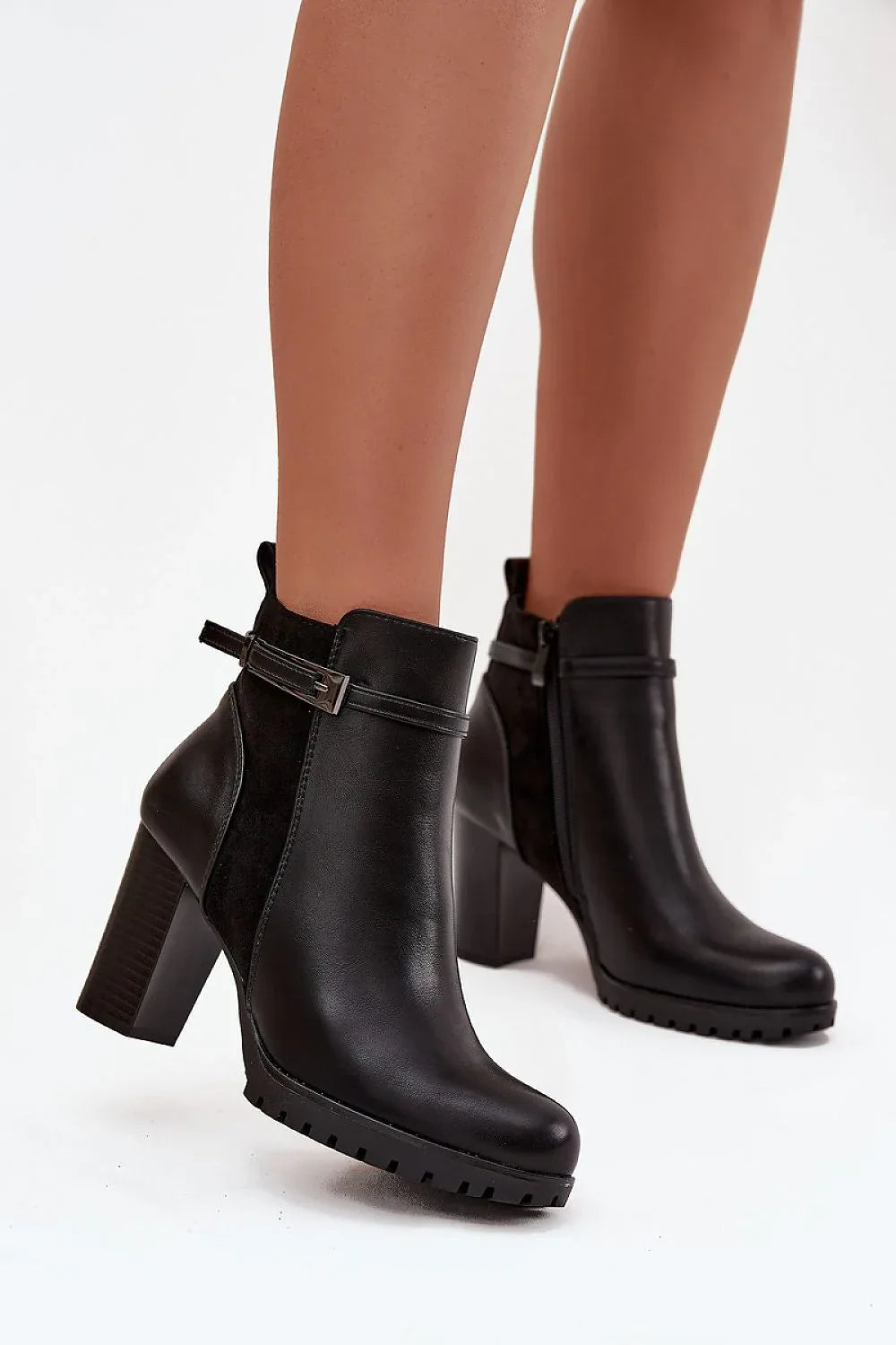 Heel boots Step in style black