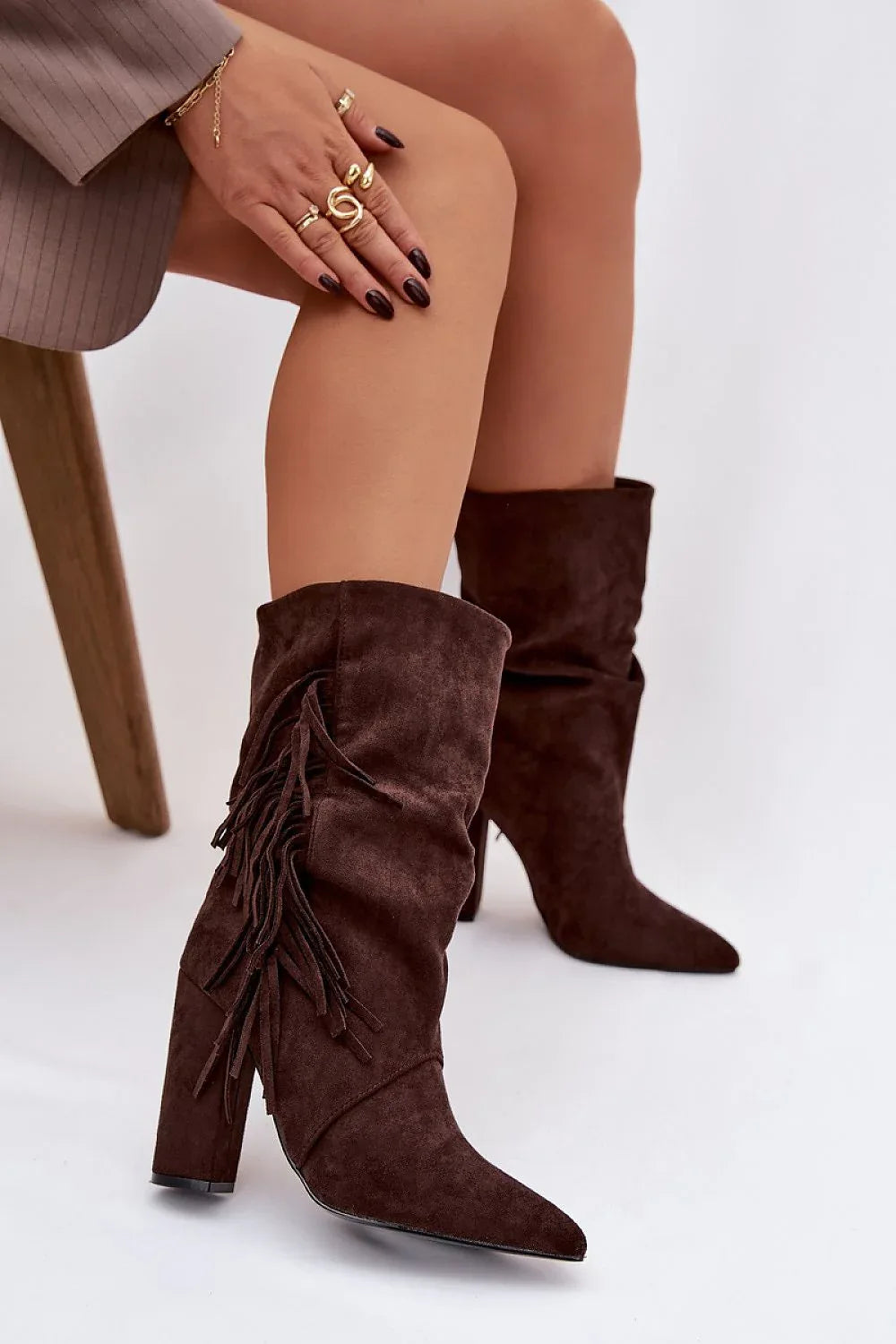 Heel boots Step in style brown