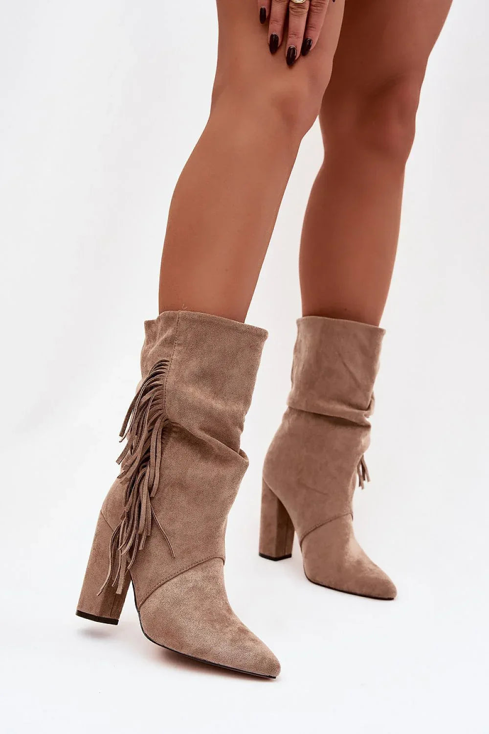 Heel boots Step in style