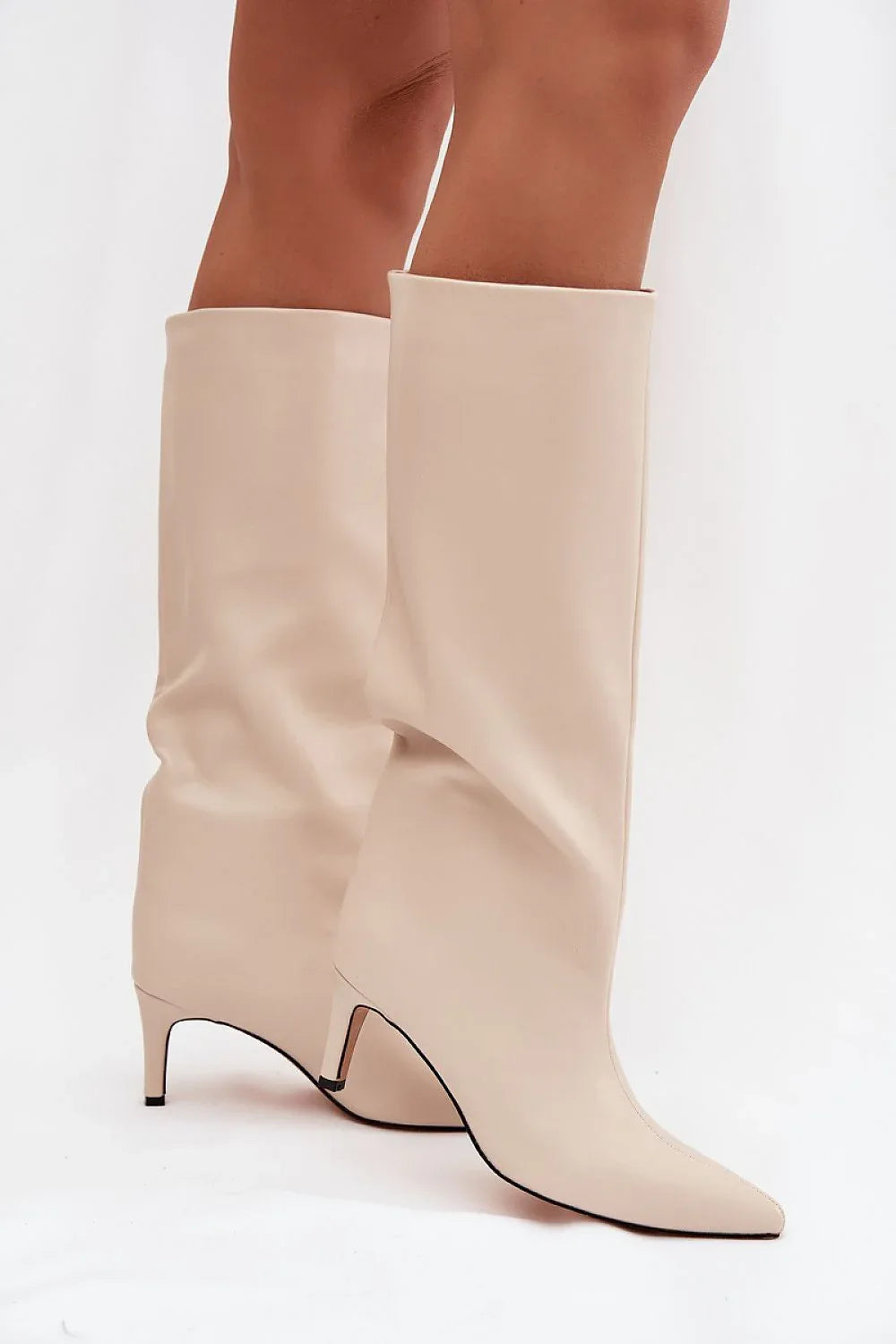 Heel boots Step in style beige
