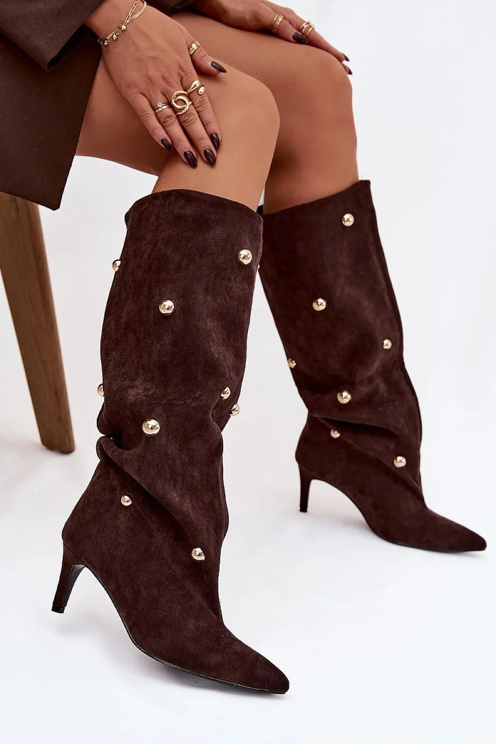 Heel boots Step in style brown