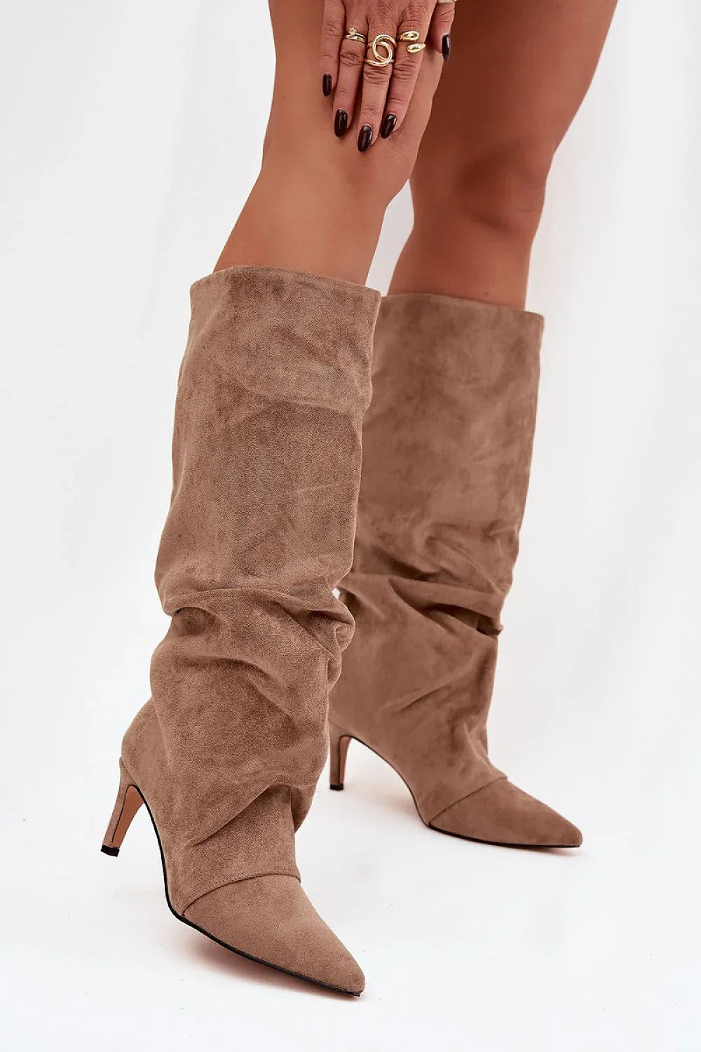 Heel boots Step in style beige