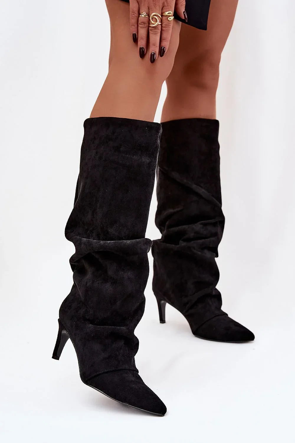 Heel boots Step in style black
