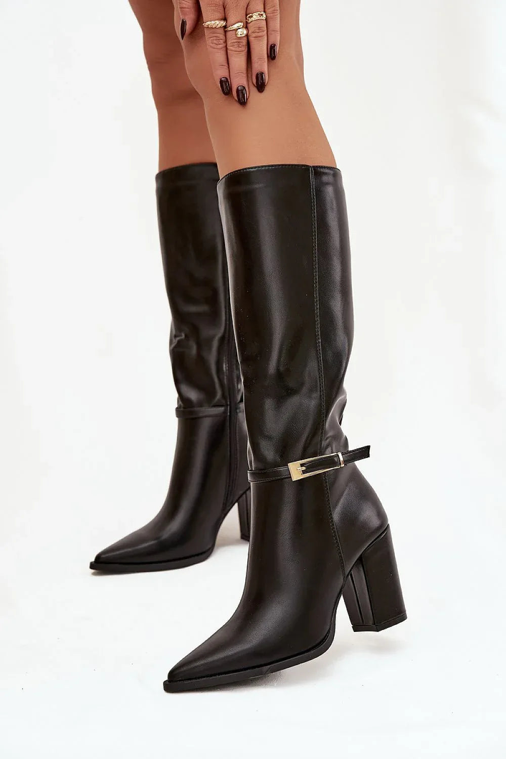Heel boots Step in style black