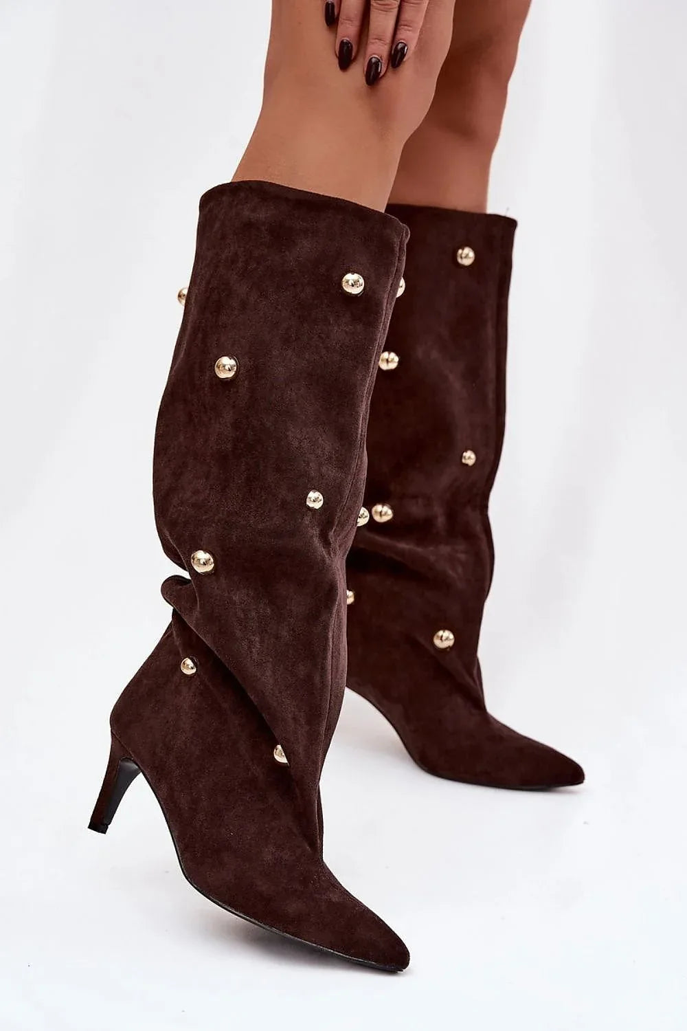 Heel boots Step in style