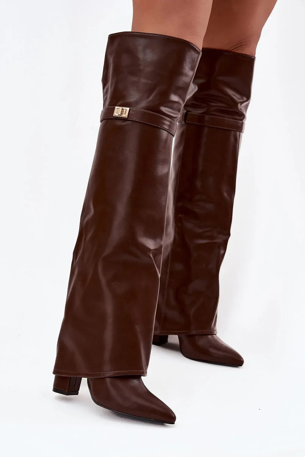 Heel boots Step in style