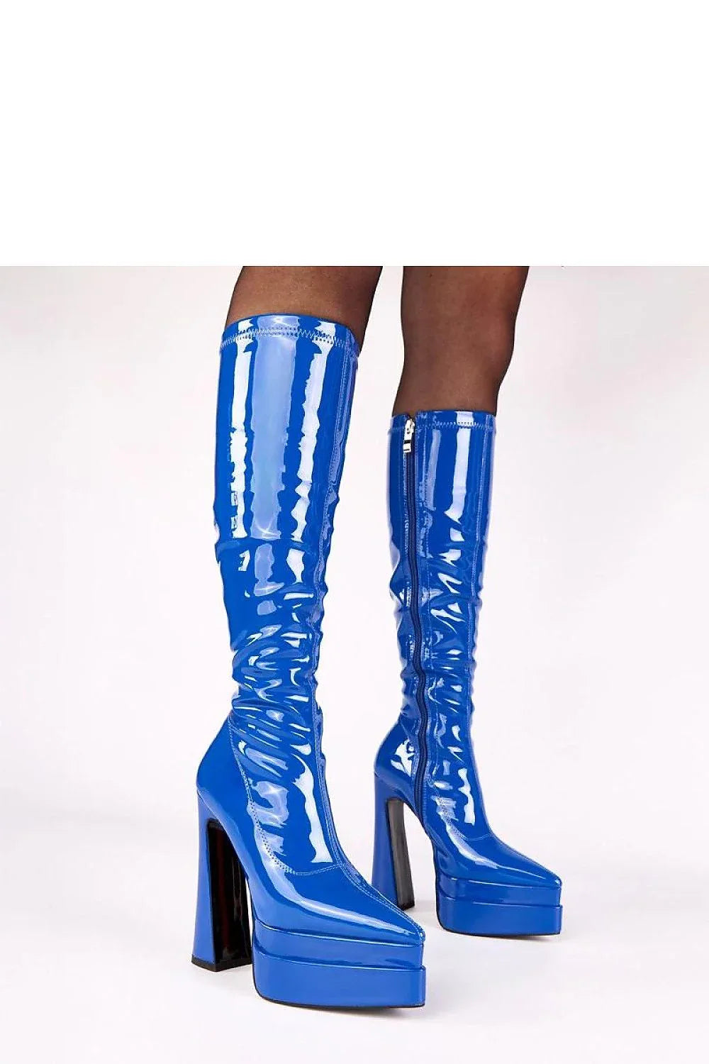 Heel boots Solea blue