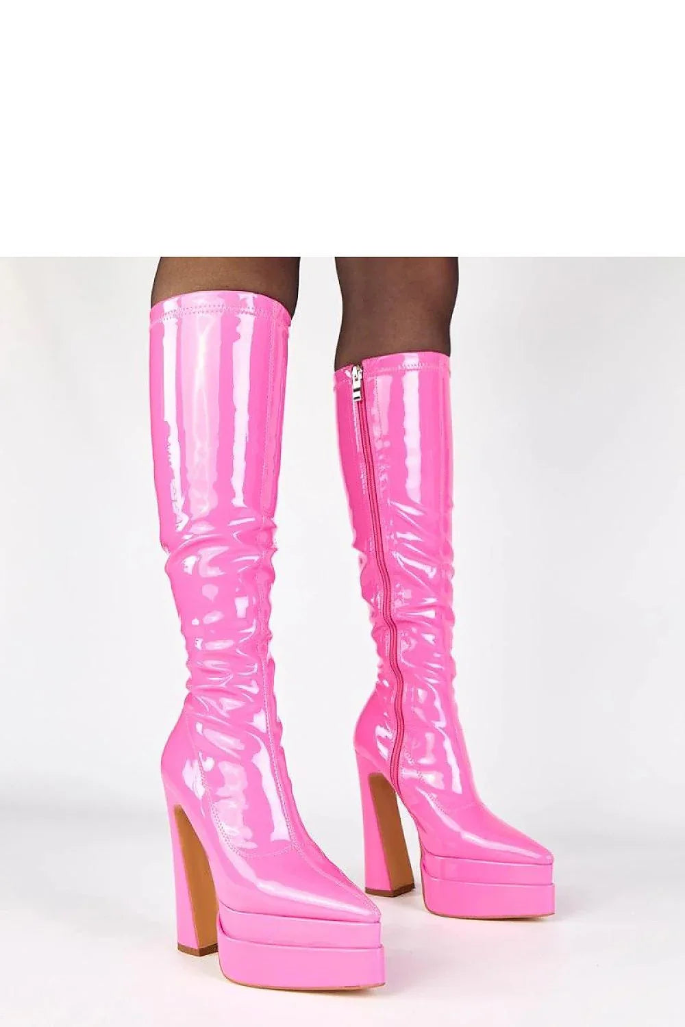 Heel boots Solea pink