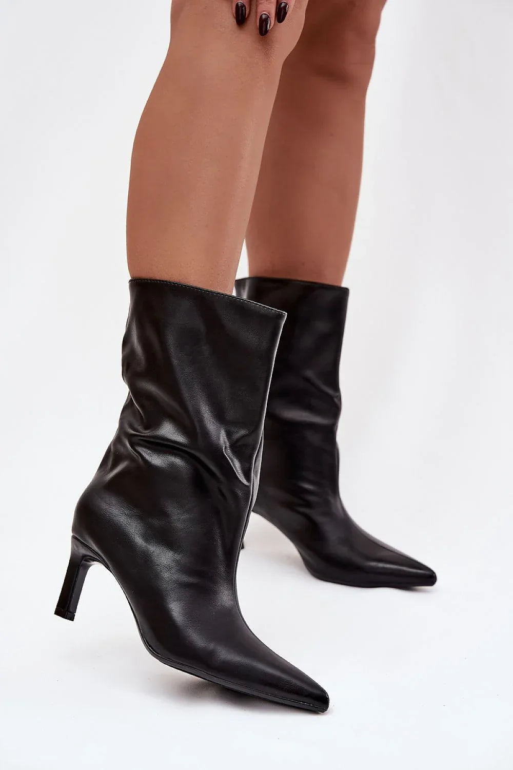 Heel boots Step in style black