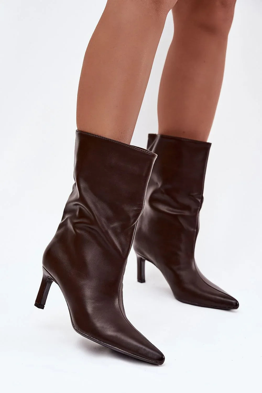 Heel boots Step in style brown