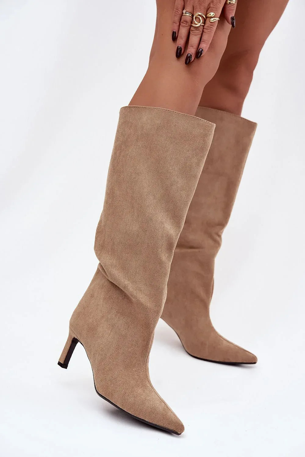 Heel boots Step in style beige