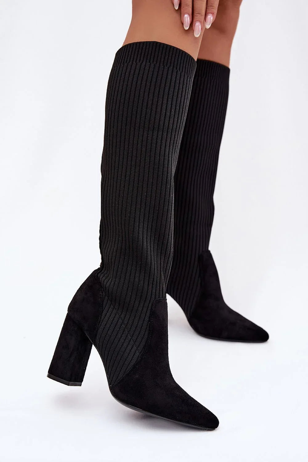 Heel boots Step in style black