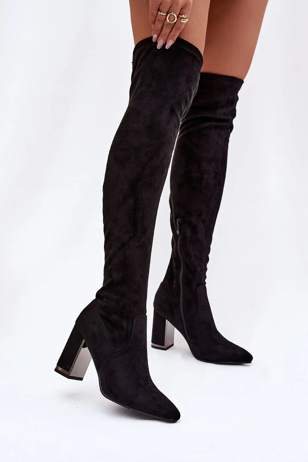 Heel boots Step in style black