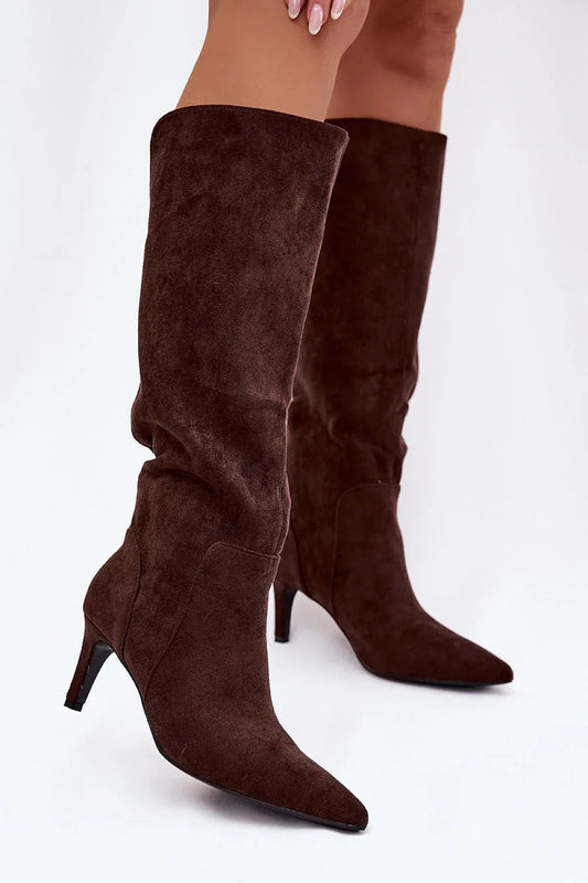 Heel boots Step in style brown