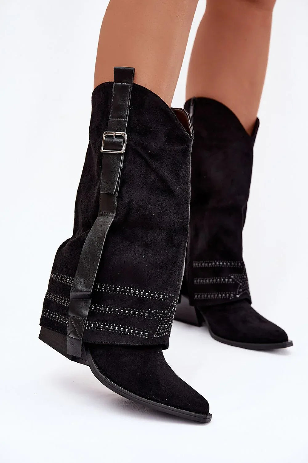 Heel boots Step in style black