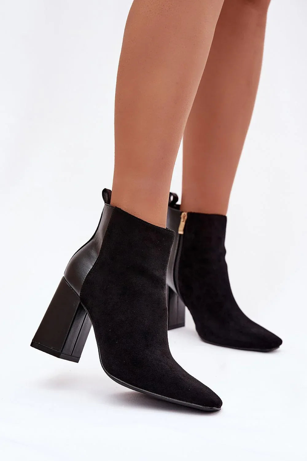 Heel boots Step in style black
