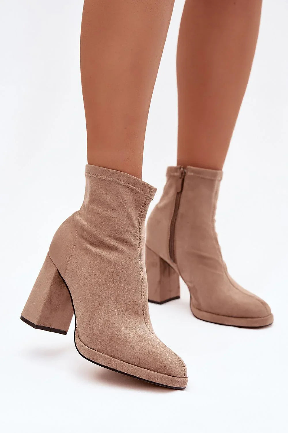 Heel boots Step in style beige