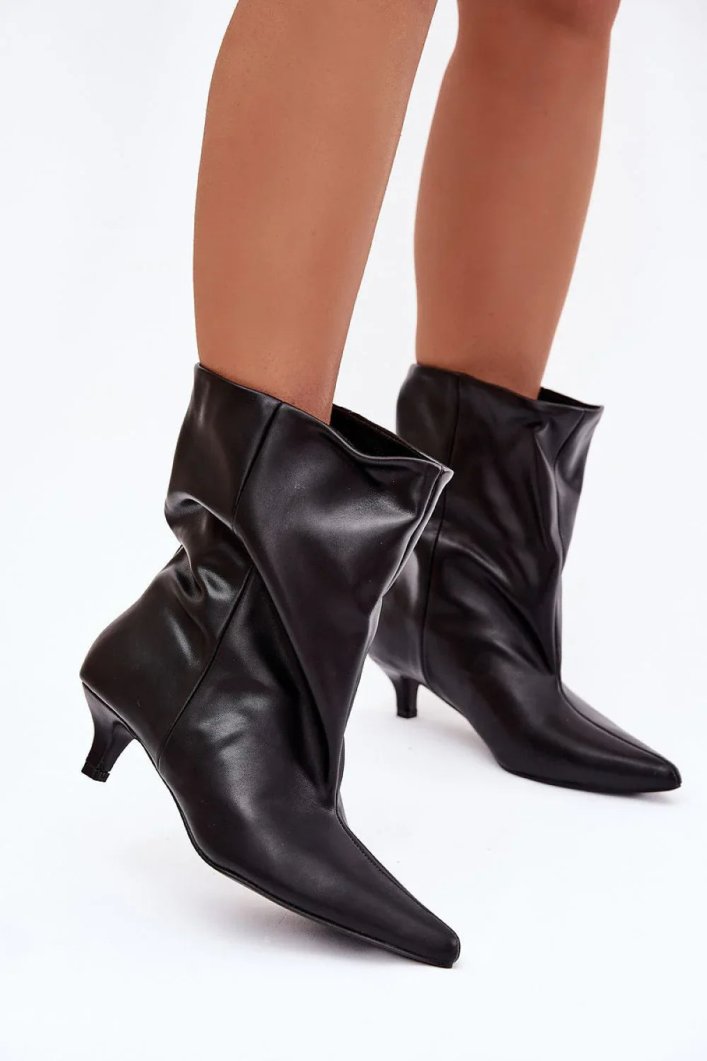 Heel boots Step in style black