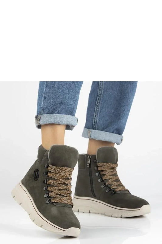 Platform boots Solea grey