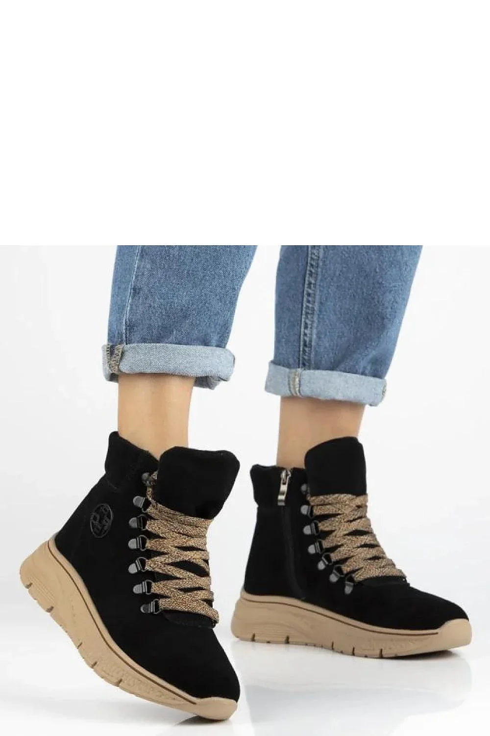 Platform boots Solea black