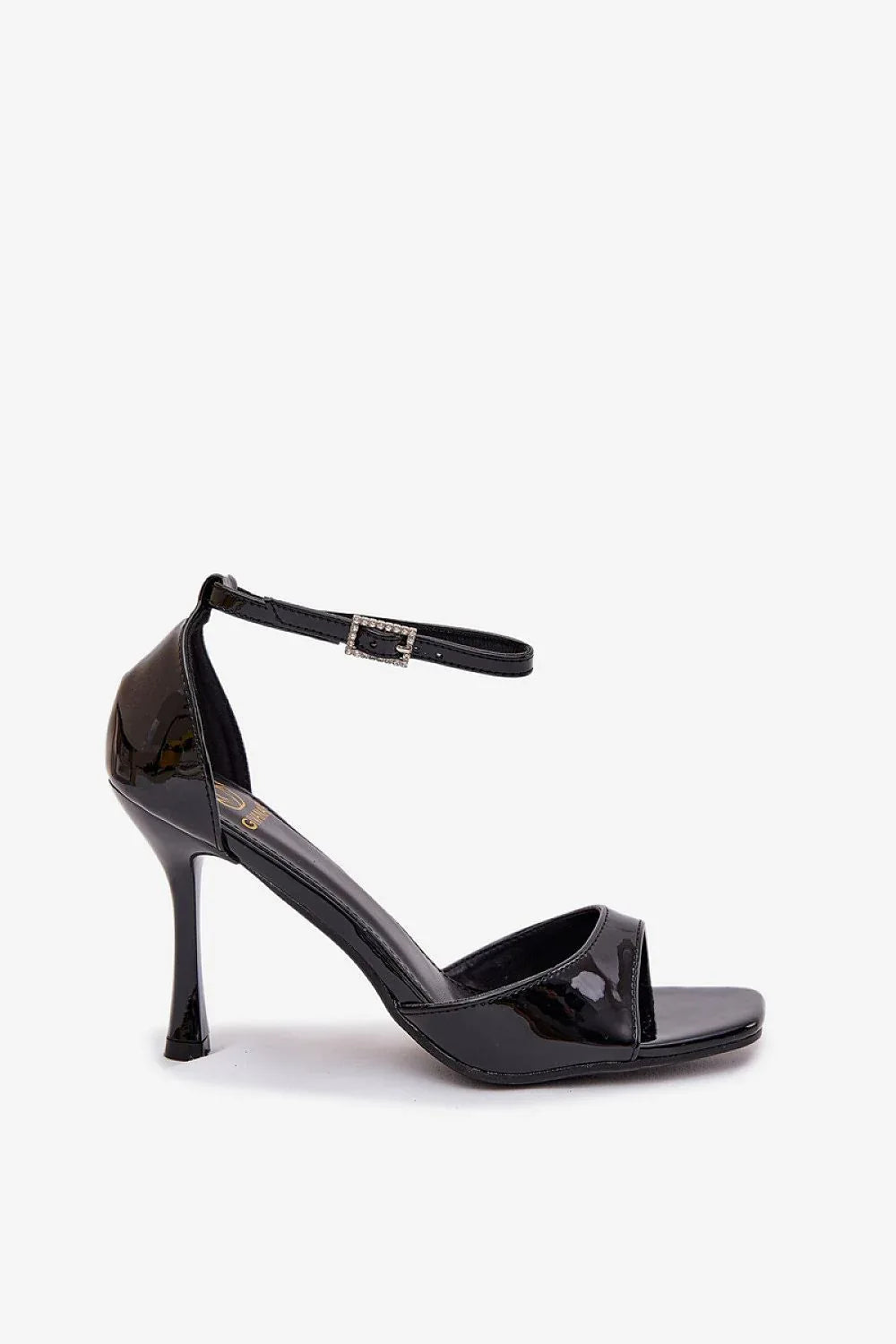 Heel sandals Step in style black