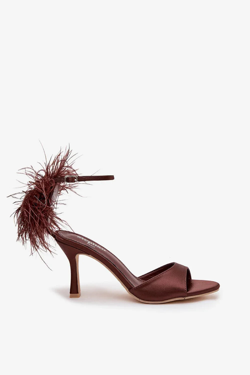 Heel sandals Step in style brown