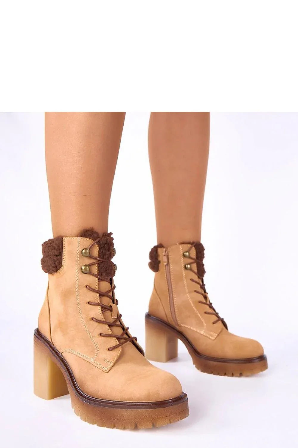 Heel boots Solea beige